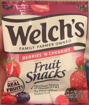 Berries 'n Cherries Fruit Snacks
