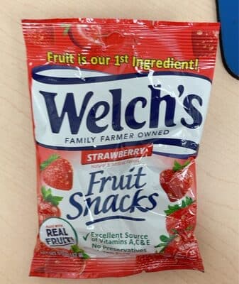 Welch's Strawberry Fruit Snacks