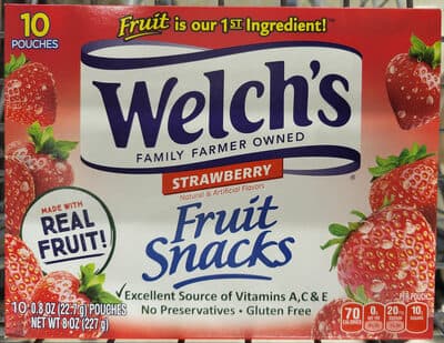 Welch's Strawberry Fruit Snacks