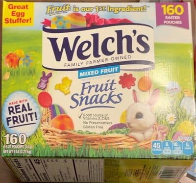 Mixed Fruit Snacks