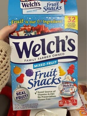 Mixed Fruit Flavors Fruit Snacks