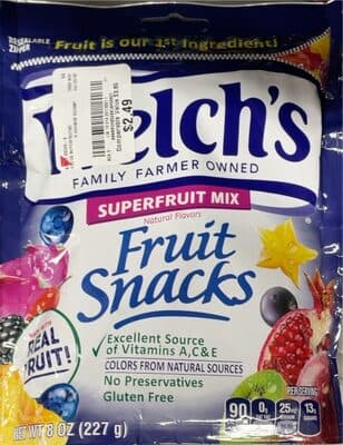 Superfruit Mix Fruit Snacks