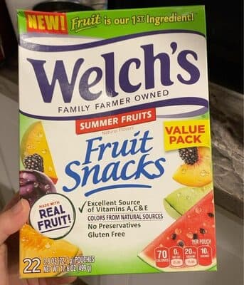 Summer Fruits Flavor Snacks