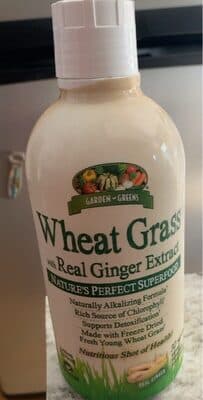 Wheat Grass with Real Ginger Extract