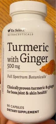 Turmeric With Ginger Dietary Supplement