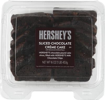 Sliced Chocolate Creme Cake, Chocolate Chips