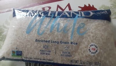 Extra Long Grain Enriched Rice