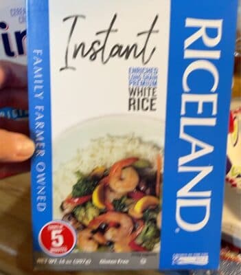 Enriched Long Grain Premium Instant White Rice