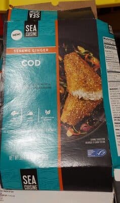 Sesame Ginger Cod