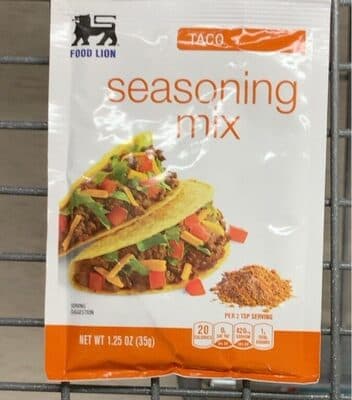 Taco Seasoning Mix