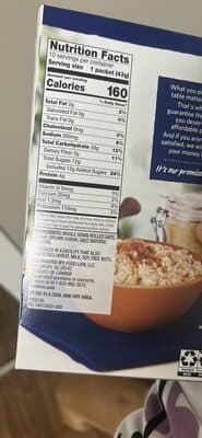 FOOD LION, INSTANT OATMEAL, MAPLE & BROWN SUGAR