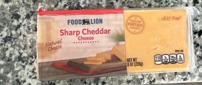 Natural Sharp Cheddar Cheese