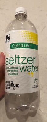 Lemon Lime Seltzer Water