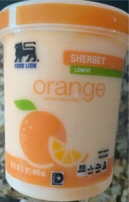 Orange Sherbet