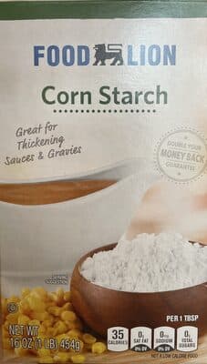 100% Pure Corn Starch