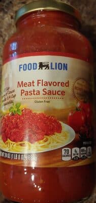Meat Flavored Pasta Sauce
