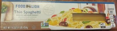 Classic Thin Spaghetti, Enriched Macaroni Product