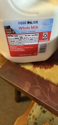 Whole Milk Vitamin D Pasteurized