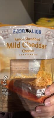 Fancy Shredded Mild Cheddar Cheese