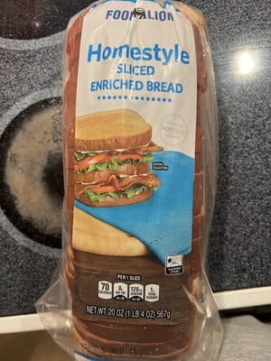 Enriched Homestyle White Sliced Bread