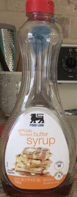 Food Lion, Syrup, Butter