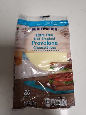 Extra Thin Slice Provolone Cheese