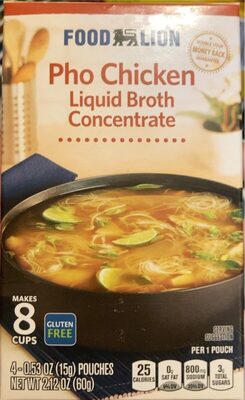 Pho Chicken Liquid Broth Concentrate