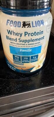 Whey Protein Blend Supplement