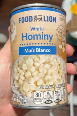 White Hominy