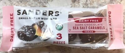 Dark Chocolate Sea Salt Dairy Free Caramels