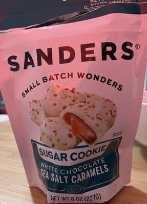 Sugar Cookie White Chocolate Sea Salt Caramels