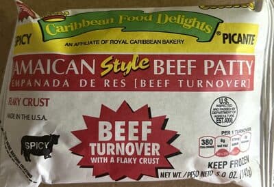 Spicy Beef Jamaican Style Patties