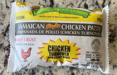 Jamaican Style Chicken Patty