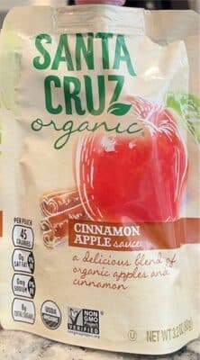 Organic Cinnamon Apple Sauce