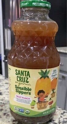 Organic sensible slippers fruit punch