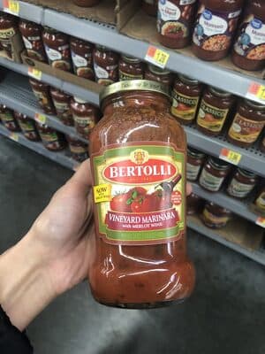 Vineyard Marinara With Merlot Wine Sauce