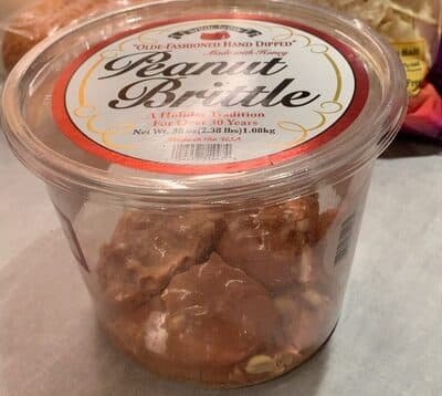 Peanut brittle