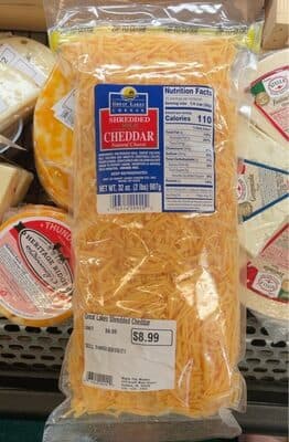 Shredded Mild Cheddar Cheese