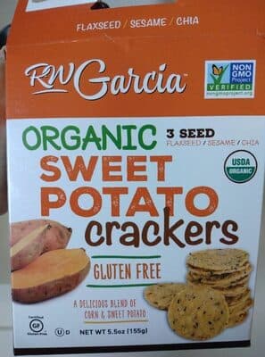 Organic Sweet Potato Crackers