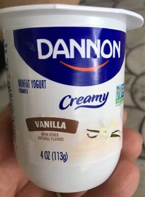 Vanilla Creamy Nonfat Yogurt