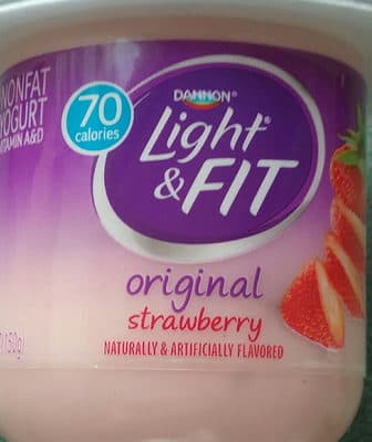 Strawberry Flavored Original Nonfat Yogurt