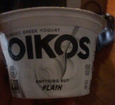 Oikos Nonfat Blended Greek Plain Yogurt
