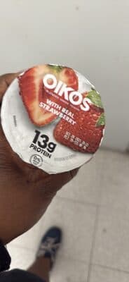 Oikos Blended Greek Strawberry Yogurt