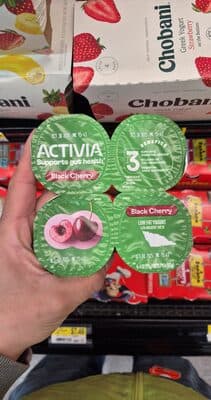 Black Cherry Lowfat Yogurt