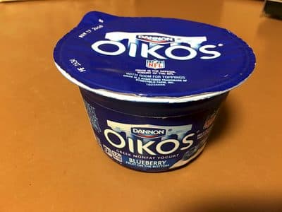 Blueberry Blended Greek Yogurt