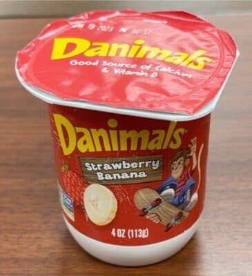 Strawberry Banana Nonfat Yogurt