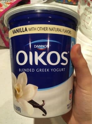 Vanilla Blended Greek Nonfat Yogurt