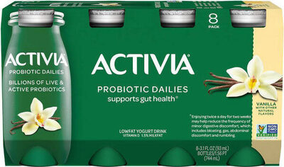 Vanilla Probiotic Dailies Lowfat Yogurt Drink