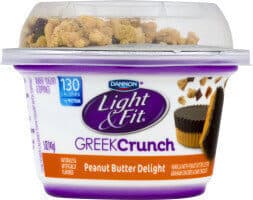 Peanut Butter Delight Greek Crunch Nonfat Yogurt & Toppings