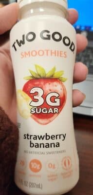 Two Good Smoothies Strawberry Banana
